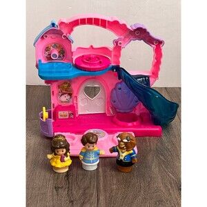 Fisher-Price Little People Disney Princess Play & Go Castle with Figures